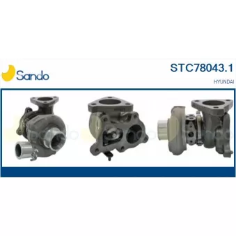 SANDO STC78043.1 - Turbocompresseur, suralimentation