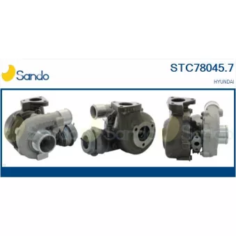 Turbocompresseur, suralimentation SANDO OEM 2823127900