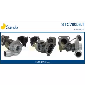 SANDO STC78053.1 - Turbocompresseur, suralimentation