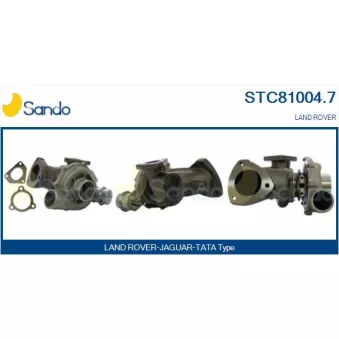 Turbocompresseur, suralimentation SANDO OEM pmf000040