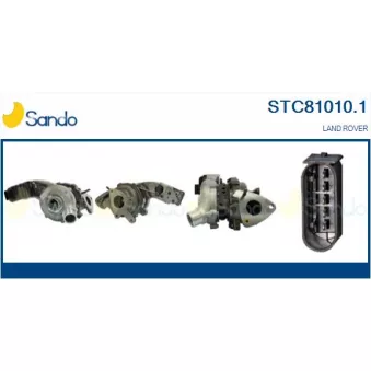 Turbocompresseur, suralimentation SANDO OEM LR061998