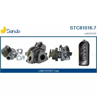 Turbocompresseur, suralimentation SANDO OEM AH4Q6K682GB