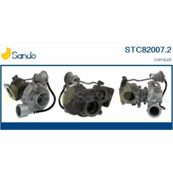 Turbocompresseur, suralimentation SANDO OEM 35242095g