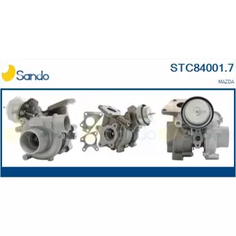 Turbocompresseur, suralimentation SANDO OEM RF7J13700D