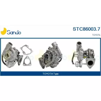 SANDO STC86003.7 - Turbocompresseur, suralimentation