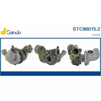Turbocompresseur, suralimentation SANDO STC86015.2