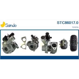 SANDO STC86017.0 - Turbocompresseur, suralimentation