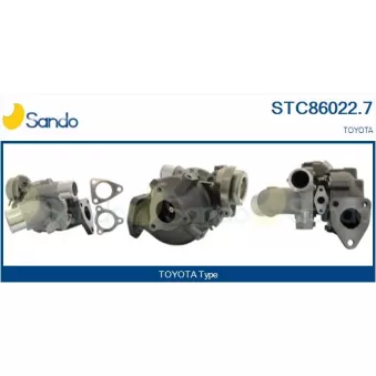 SANDO STC86022.7 - Turbocompresseur, suralimentation