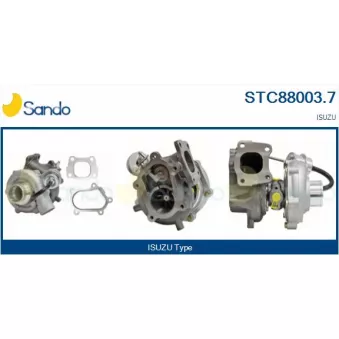 Turbocompresseur, suralimentation SANDO OEM 8972089663
