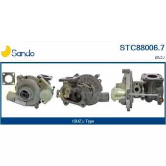 SANDO STC88006.7 - Turbocompresseur, suralimentation