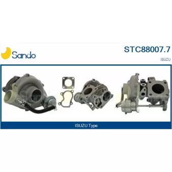 Turbocompresseur, suralimentation SANDO OEM 4313321