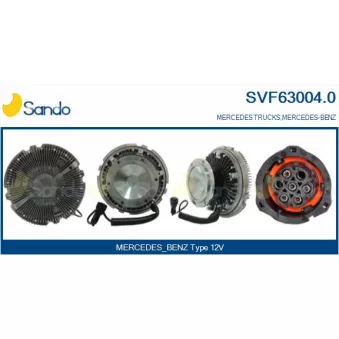 SANDO SVF63004.0 - Embrayage, ventilateur de radiateur