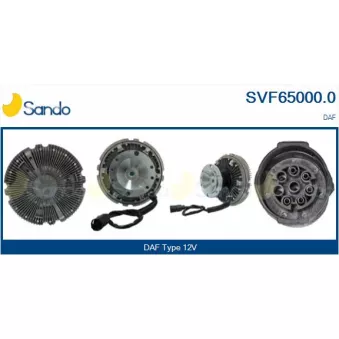 Embrayage, ventilateur de radiateur SANDO SVF65000.0