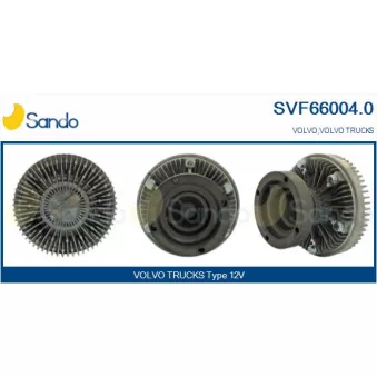 SANDO SVF66004.0 - Embrayage, ventilateur de radiateur