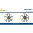 SANDO SVF76000.1 - Embrayage, ventilateur de radiateur