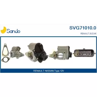 Vanne EGR SANDO OEM 8200630740