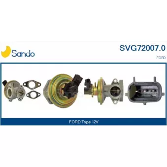 Vanne EGR SANDO OEM 1120698