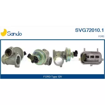 Vanne EGR SANDO OEM 3C1Q9D475AA