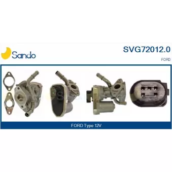 Vanne EGR SANDO OEM 1788657