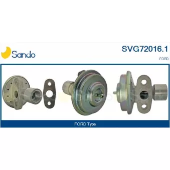 Vanne EGR SANDO SVG72016.1
