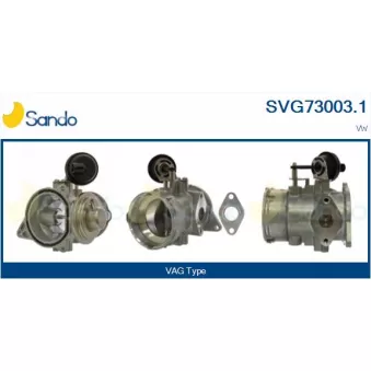 Vanne EGR SANDO OEM 070128070E