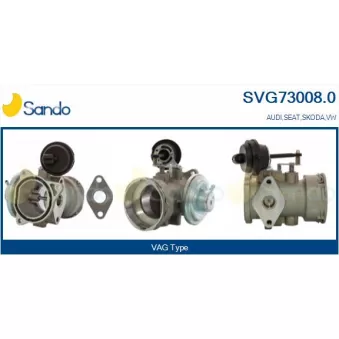 Vanne EGR SANDO OEM 038131501T