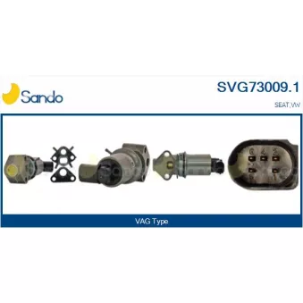 Vanne EGR SANDO OEM 06a131501e