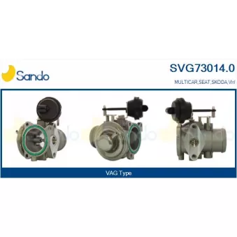 Vanne EGR SANDO OEM 0820110583