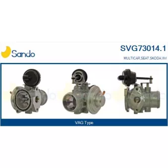 Vanne EGR SANDO OEM 0820110583