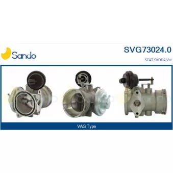 Vanne EGR SANDO OEM 038131501AB