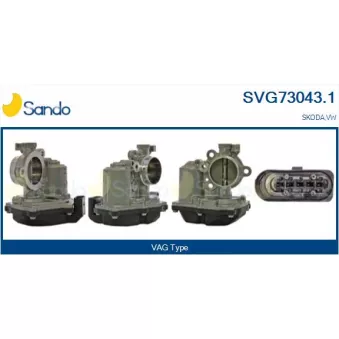 Vanne EGR SANDO OEM 04L131501G