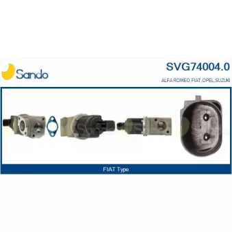 Vanne EGR SANDO OEM 5851827