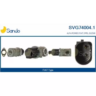 Vanne EGR SANDO OEM 5851827