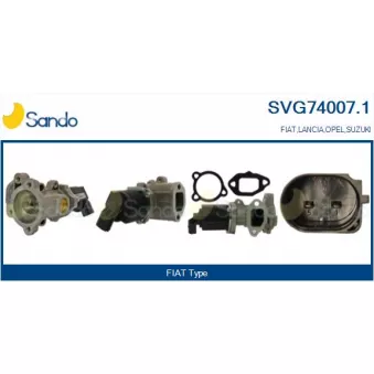 Vanne EGR SANDO OEM 93177422