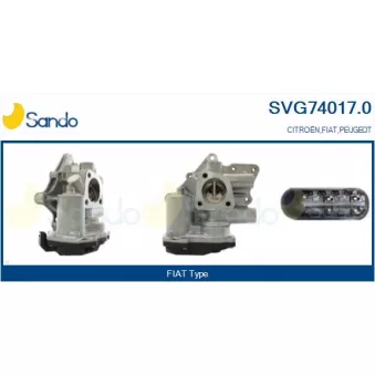 Vanne EGR SANDO OEM 71795127