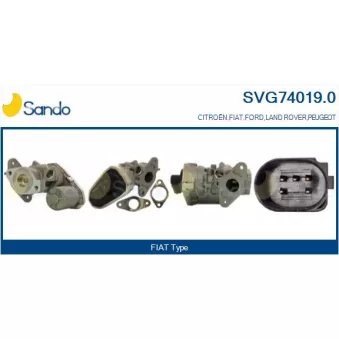 Vanne EGR SANDO OEM 8c1q9d475ba