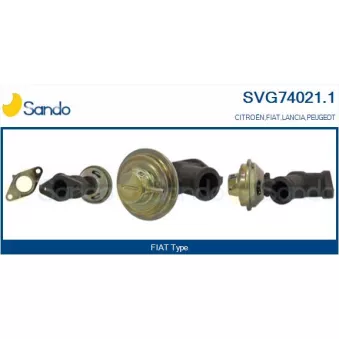 Vanne EGR SANDO OEM 1628gy