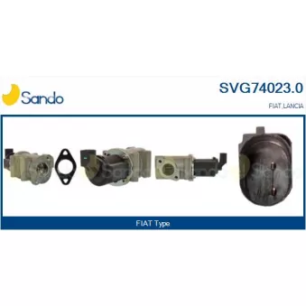 Vanne EGR SANDO OEM 46778209