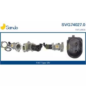 Vanne EGR SANDO OEM 71793036