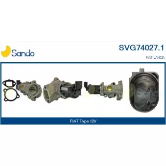 Vanne EGR SANDO OEM 71793036
