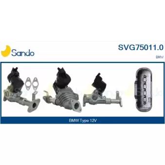 Vanne EGR SANDO SVG75011.0