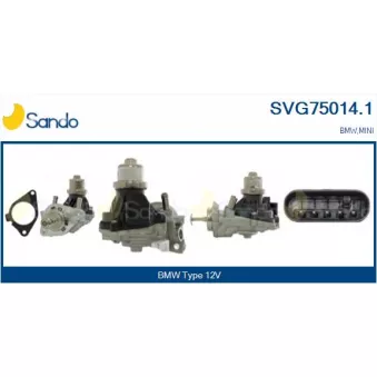 Vanne EGR SANDO OEM 11718476680