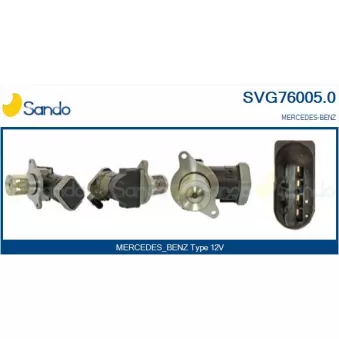 Vanne EGR SANDO OEM A6461401760
