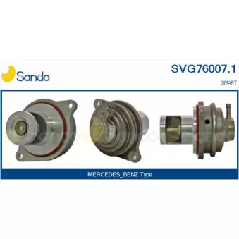 Vanne EGR SANDO OEM A6601400360
