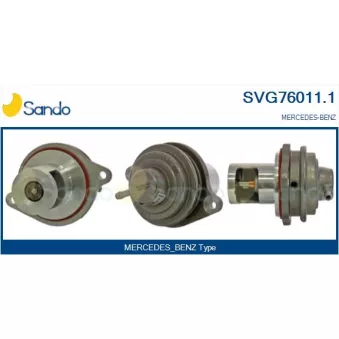 Vanne EGR SANDO OEM A6401401360