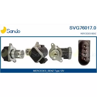 Vanne EGR SANDO OEM A6461400960