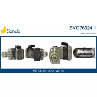 Vanne EGR SANDO SVG76024.1