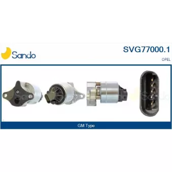 Vanne EGR SANDO OEM 17094050