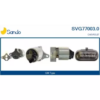 Vanne EGR SANDO OEM 25182126