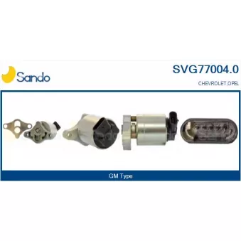 Vanne EGR SANDO OEM 17098055